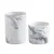 Słoik ceramiczny marmurkowy marble na świecę 180 ml 230 ml 320 ml